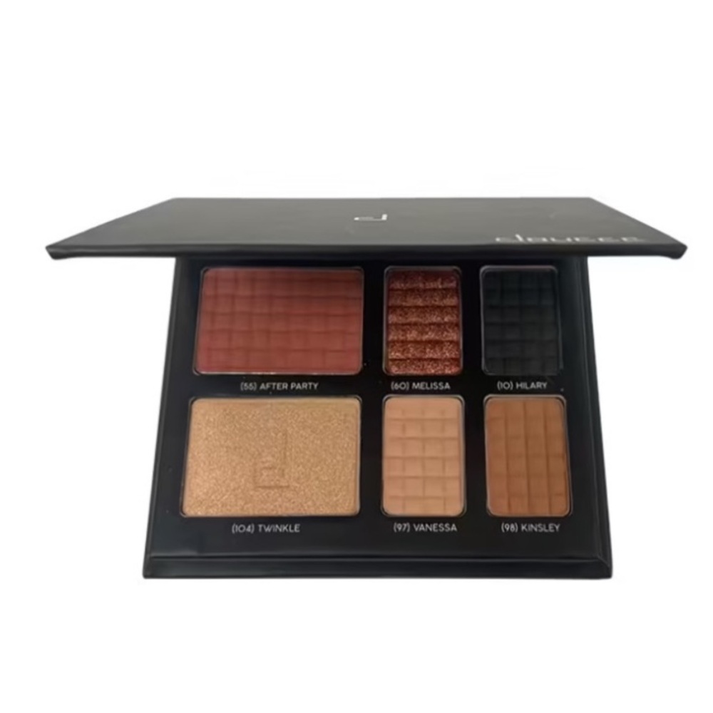 ☘️ Doucce New On The Go Makeup Palette Eyeshadows Highlighter & Blush - Picture 2 of 9